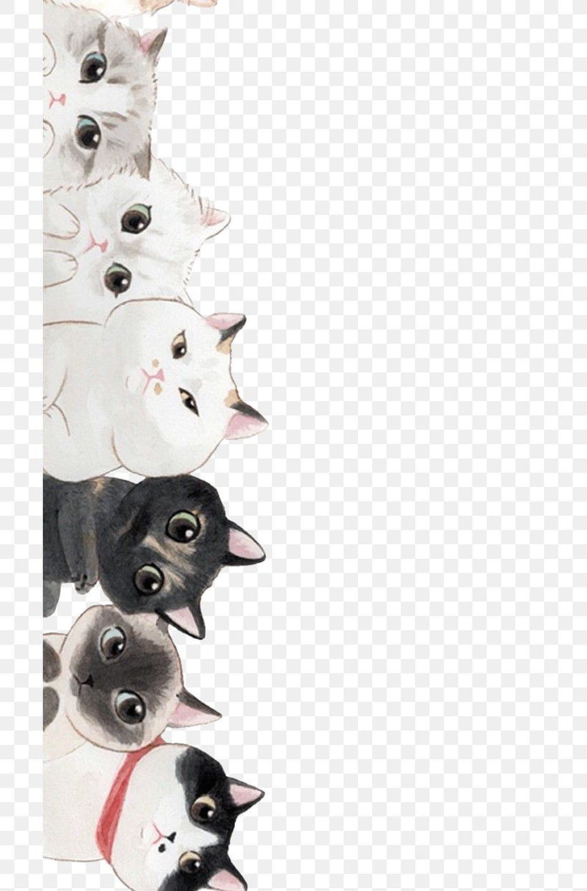 Cat Kitten, PNG, 700x1244px, Iphone 6 Plus, Carnivoran, Cat, Cat Lady, Cat, cat cartoon Sfondo del telefono HD