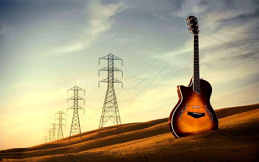 Gitar Akustik , Latar Belakang Gitar Akustik untuk PC Wallpaper HD