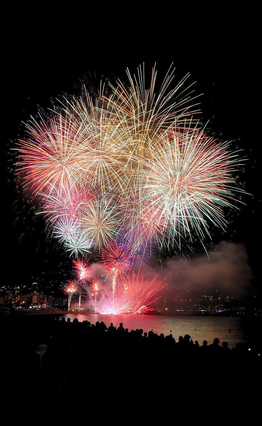 50 Firework [], fogo de artifício de ano novo Papel de parede de celular HD
