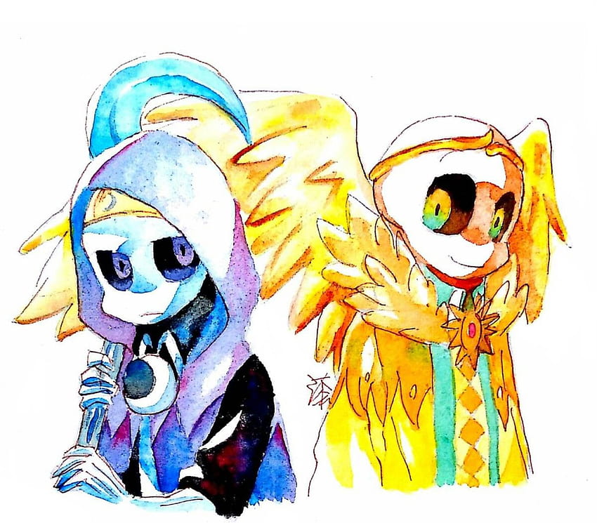 Fan art dream and nightmare : r/Undertale