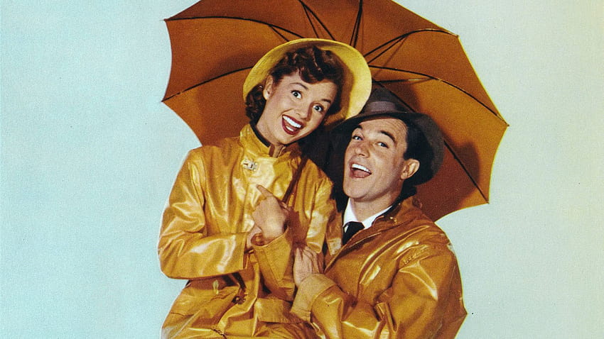 Debbie Reynolds 8 Momen Terbaik: Dari Gene Kelly Hingga Will & Grace, bernyanyi di tengah hujan Wallpaper HD