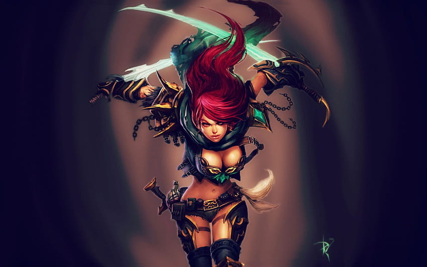 katarina girl league of legends lol champion [1920x1080] for your , Mobile & Tablet HD wallpaper