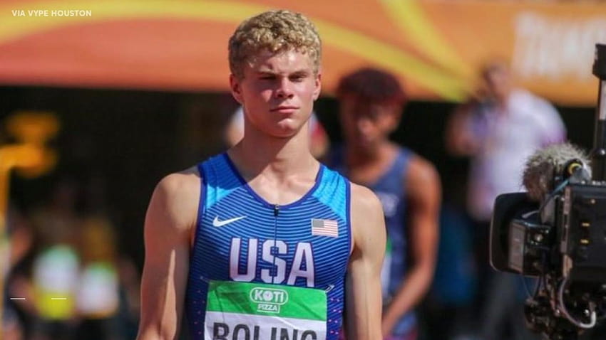 Matthew Boling dari Strake Jesuit di Houston mencetak 100m tercepat ...