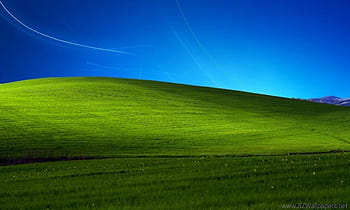 This hill near my house looks like the default Windows XP, windows xp ...