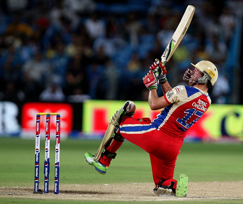 IPL: AB Carries RCB to Thrilling Win, royal challengers bangalore HD wallpaper