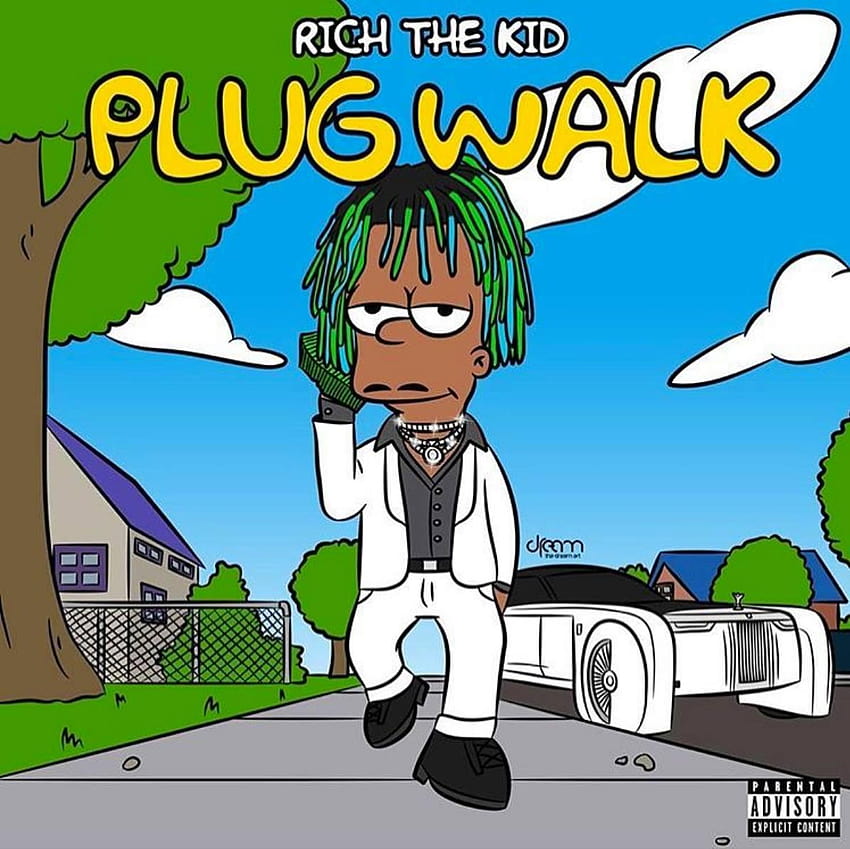 Neue Musik: Rich The Kid, Rich the Kid Plug Walk HD-Hintergrundbild
