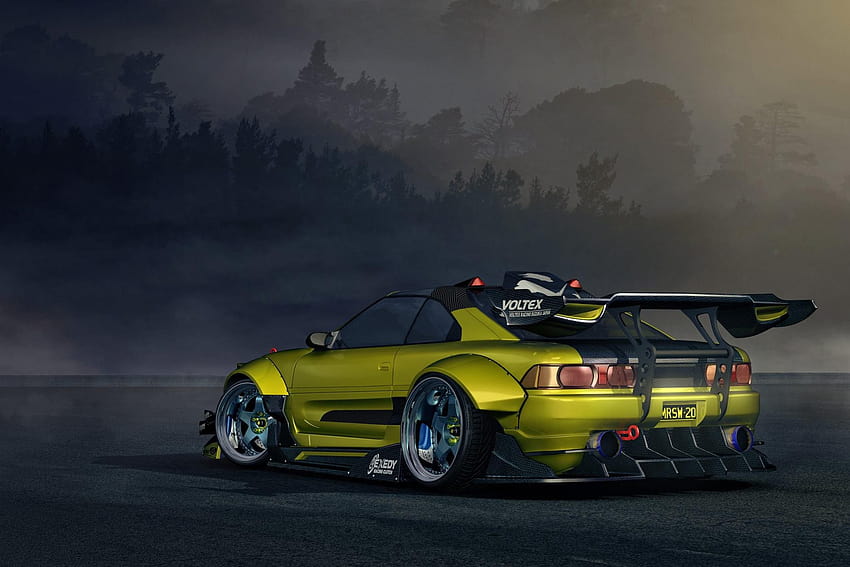 Toyota MR2 coupe spider japan tuning cars, toyota mrs HD wallpaper