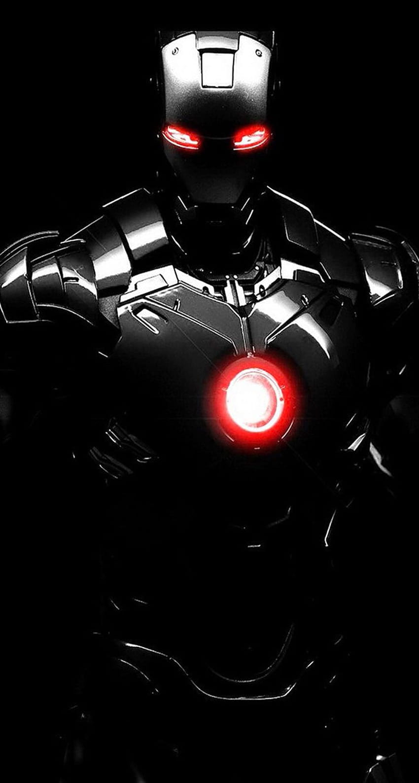 iPhone, Iron Man, Movie, Robot Suit, 3D, Black, robot superheroes HD phone wallpaper
