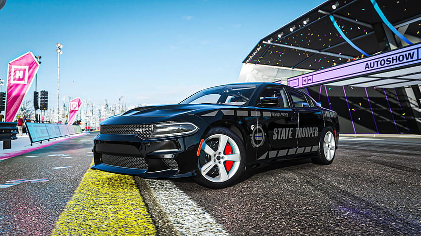 Florida Highway Patrol Ghost Livery Charger. Thoughts on how I could improve this livery? : forza HD wallpaper