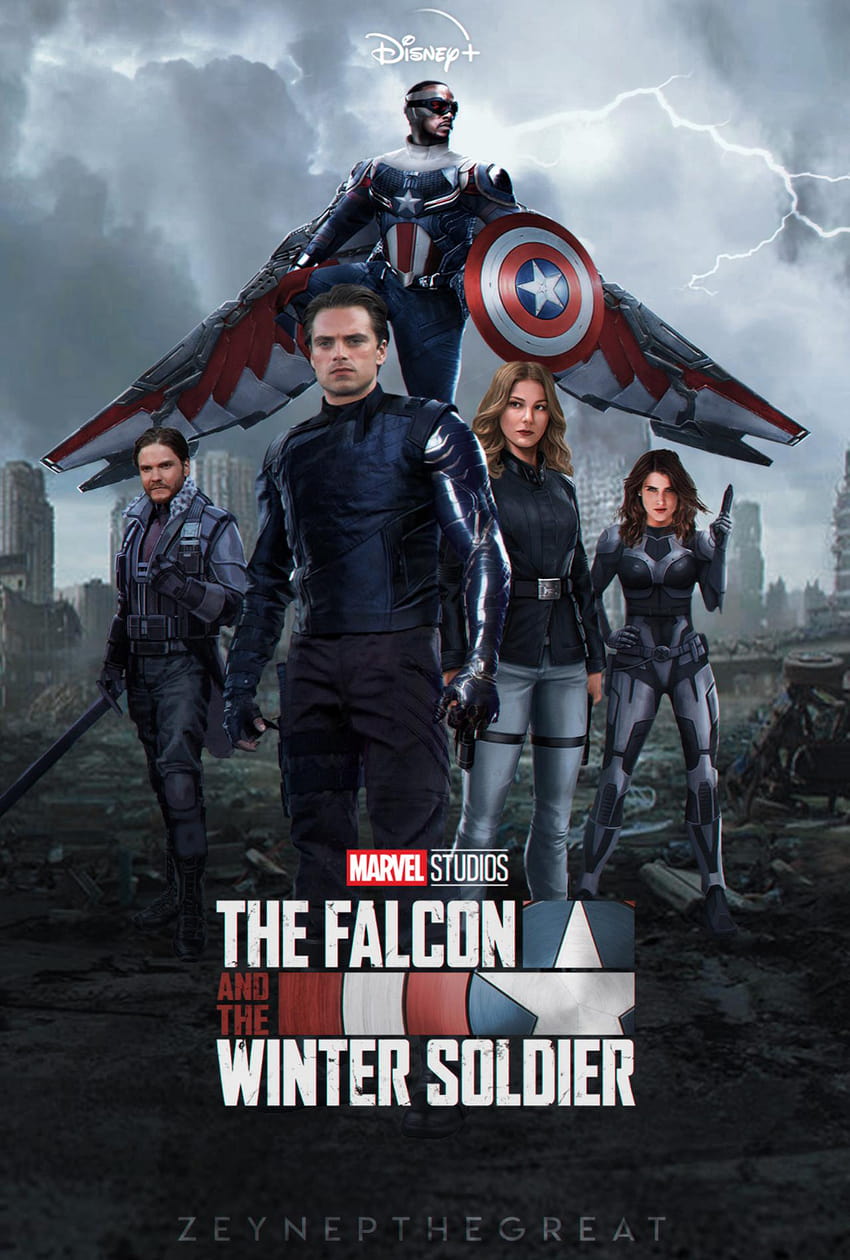 Watch The Falcon and the Winter Soldier Series Online, falcon and the winter soldier shield HD phone wallpaper