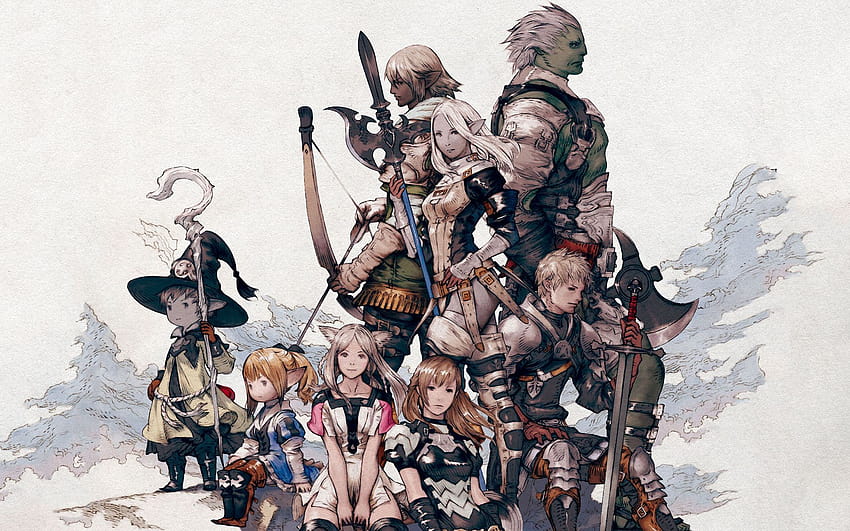 Arte de Final Fantasy Akihiko Yoshida, maravilla de akihiko fondo de pantalla
