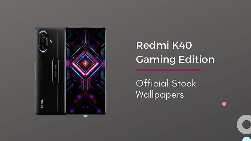 Redmi K40 Gaming Edition Official Stock HD wallpaper