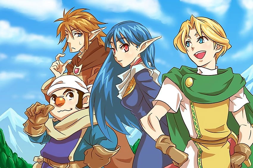 Cool fan art :) If Shining Force 2 was an anime, it would probably look like this HD wallpaper