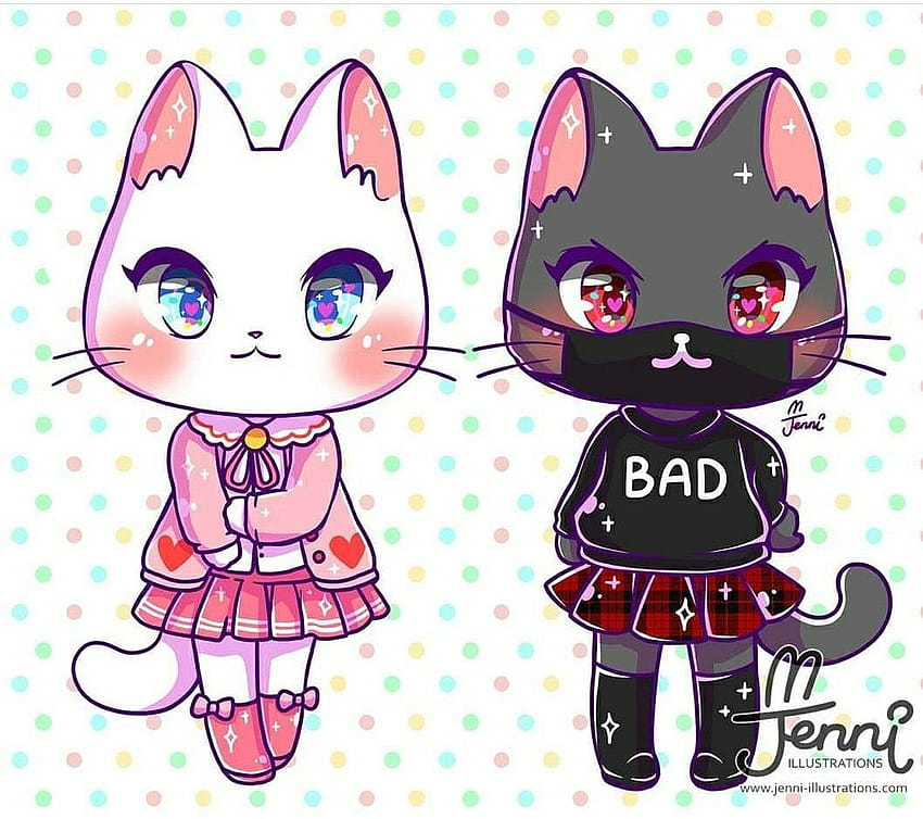 Cute sad kawaii anime cat girl by paperstephie on DeviantArt