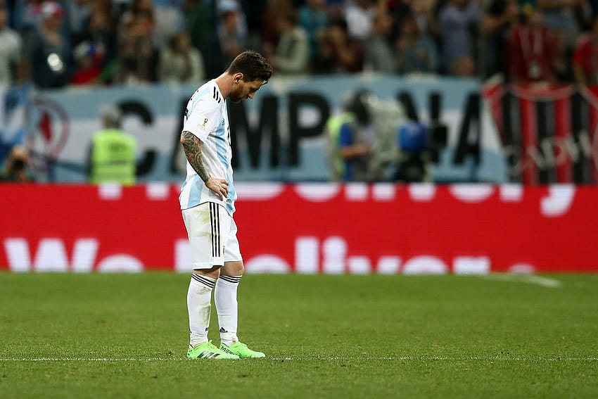 Argentina is winning the World Cup of sadness, messi sad HD wallpaper