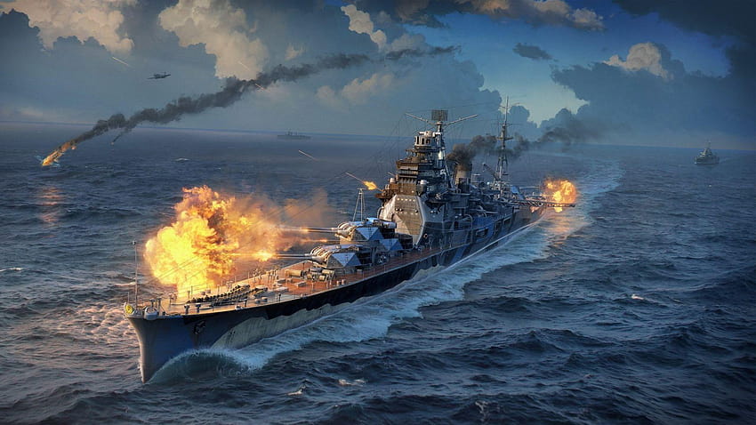 1920x1080 world of warships, wargaming net, wows HD wallpaper