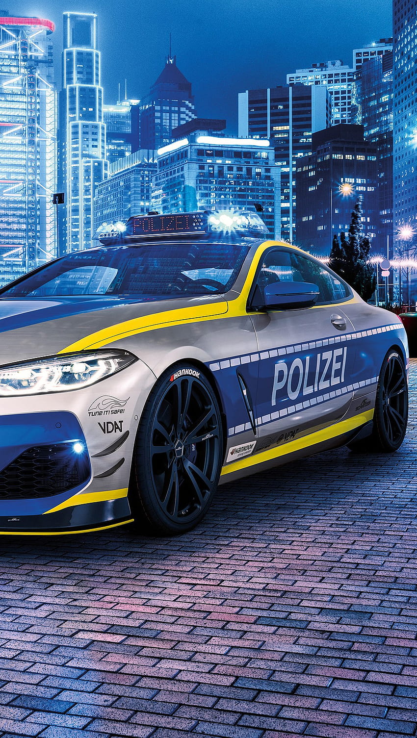 BMW polizei cop car Ultra ID:7206, bmw police car HD phone wallpaper