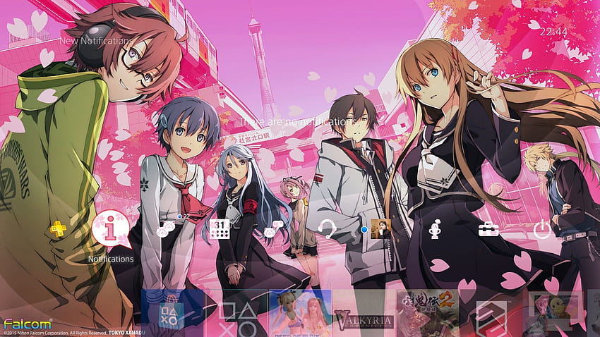 Beste 4 Xanadu auf Hüfte, Anime PS4 Zoom HD-Hintergrundbild