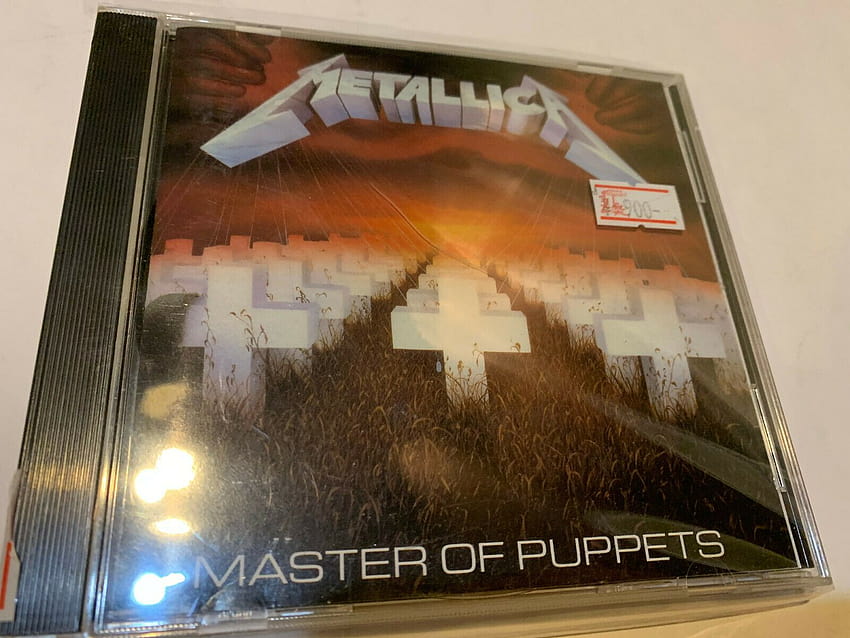 METALLICA MASTER OF PUPPETS オリジナル CD アルバム JAPAN JAPANESE EDITION AUTHENTIC 高画質の壁紙