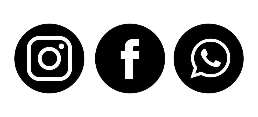 Ícones e logotipos do aplicativo Facebook WhatsApp Instagram 2557417 Arte vetorial em Vecteezy, logotipos do whatsapp facebook instagram papel de parede HD