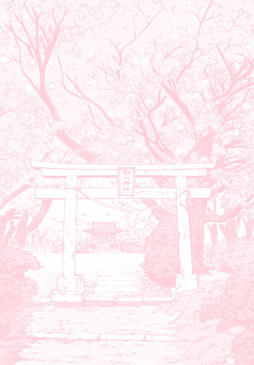 Pink Anime Aesthetic, anime soft HD phone wallpaper