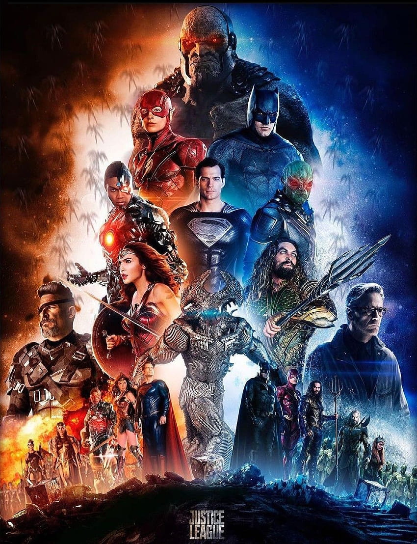Zack Snyder Justice League Exclusive, telepon liga keadilan wallpaper ponsel HD
