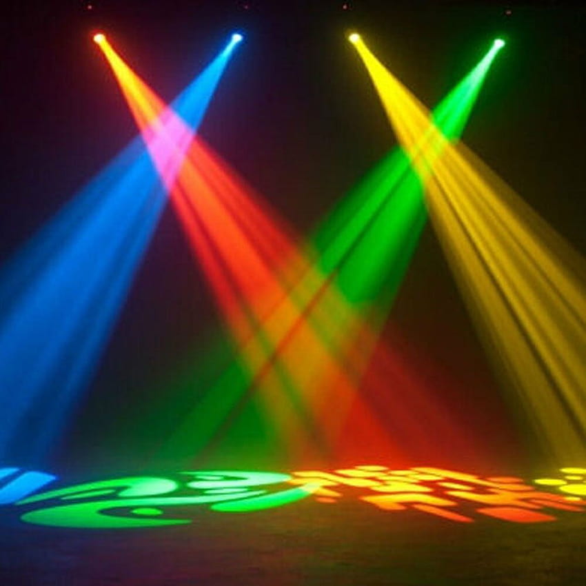 2x 30W Stage Light LED Beam Moving Head Lights DMX512 Disco DJ Party ...