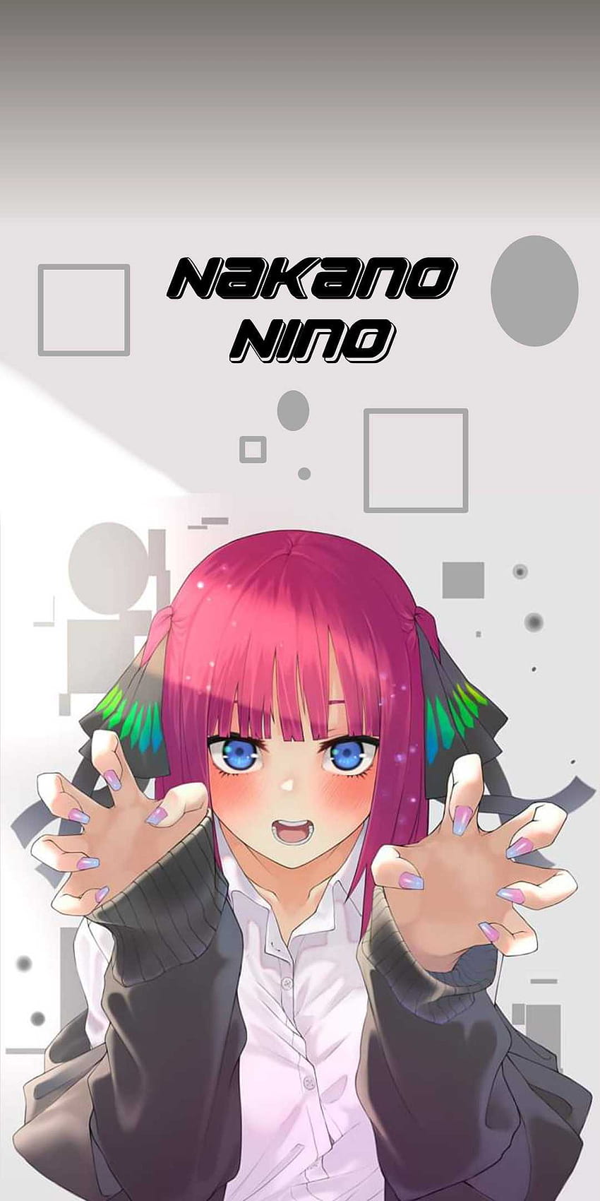 wallpaper aesthetic nakano nino  Anime Hình ảnh Ảnh tường cho điện thoại