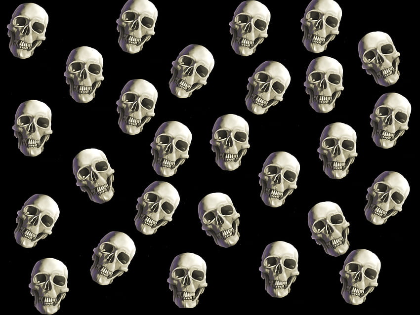 s de calavera, de cabezas de calavera fondo de pantalla