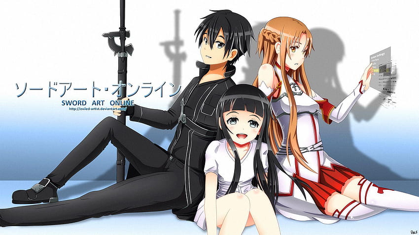 Sword Art Online-Fans, Schwertkunst online und HD-Hintergrundbild