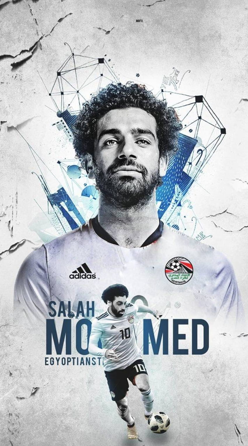 Mohamed Salah autorstwa Mohammedmahrous5, mo Salah iPhone Tapeta na telefon HD
