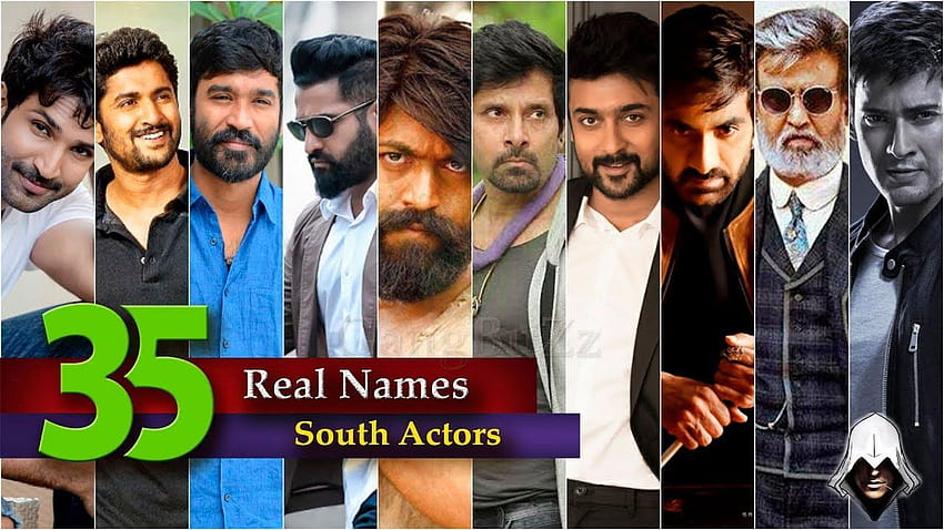 Prawdziwe imię aktora: 35 prawdziwych nazwisk aktorów z południowych Indii Tapeta HD