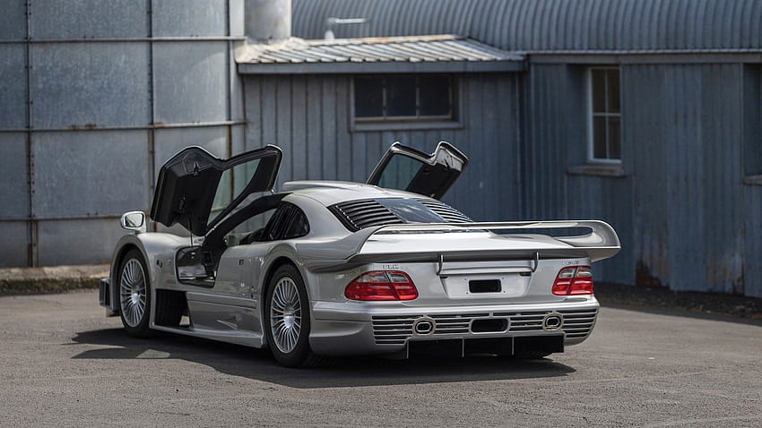 This stunning Mercedes CLK GTR is being sold at Pebble Beach HD wallpaper