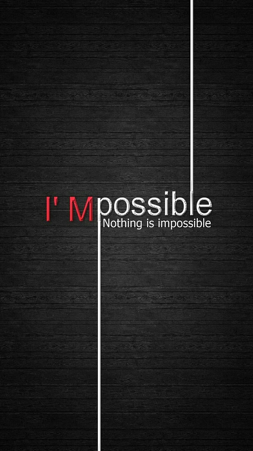 amin gh on, nothing is impossible HD phone wallpaper