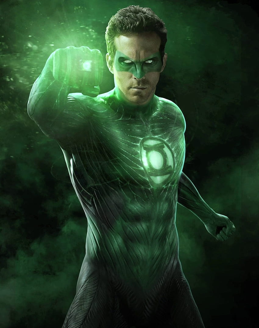 Green Lantern, CGI, HQ Green Lantern, kostium zielonej latarni Tapeta na telefon HD