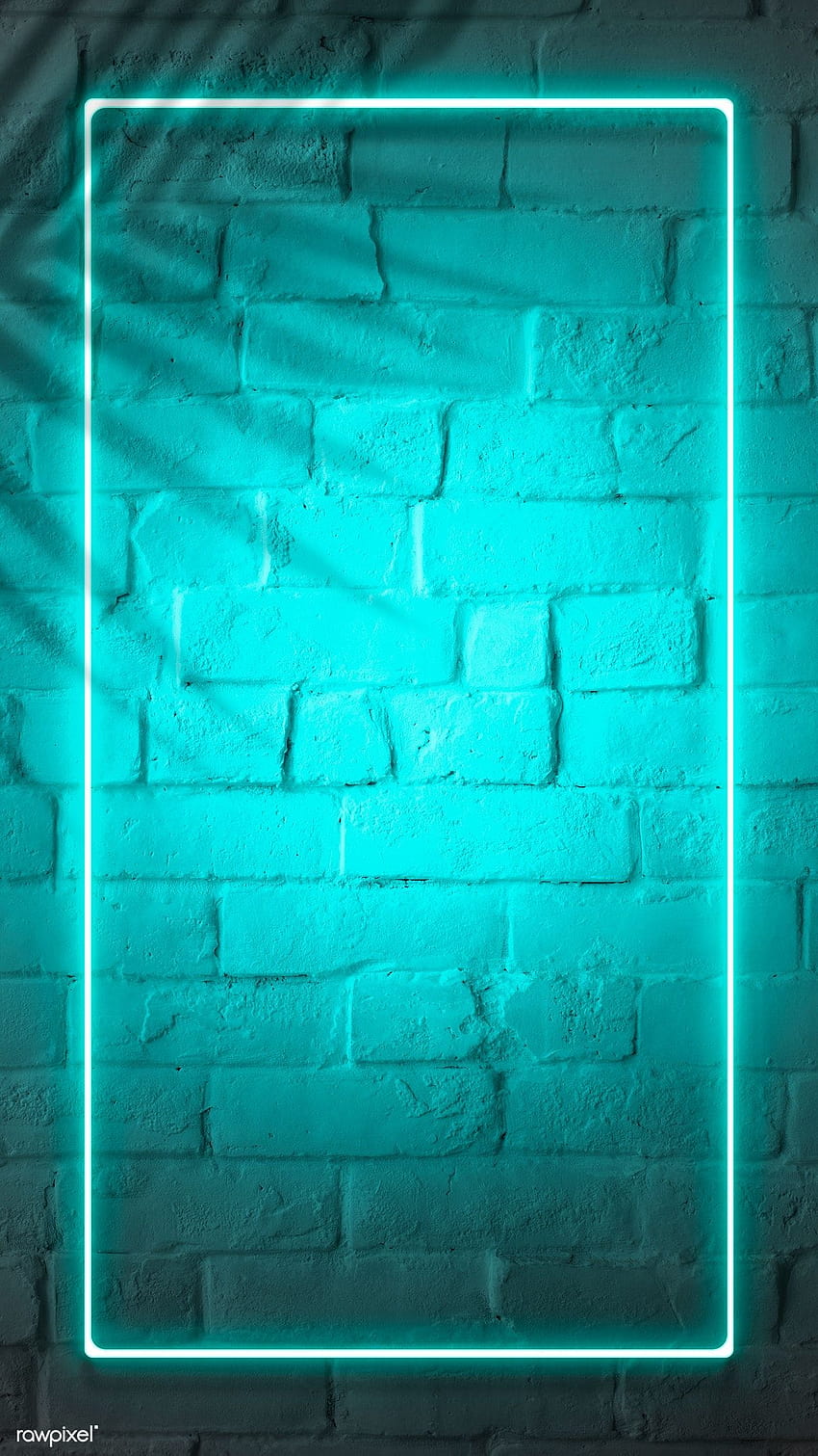 10 Neon light ideas, teal neon HD phone wallpaper