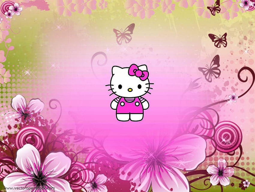 Hello Kitty 41 by Blood, hello kitty untuk laptop HD wallpaper | Pxfuel