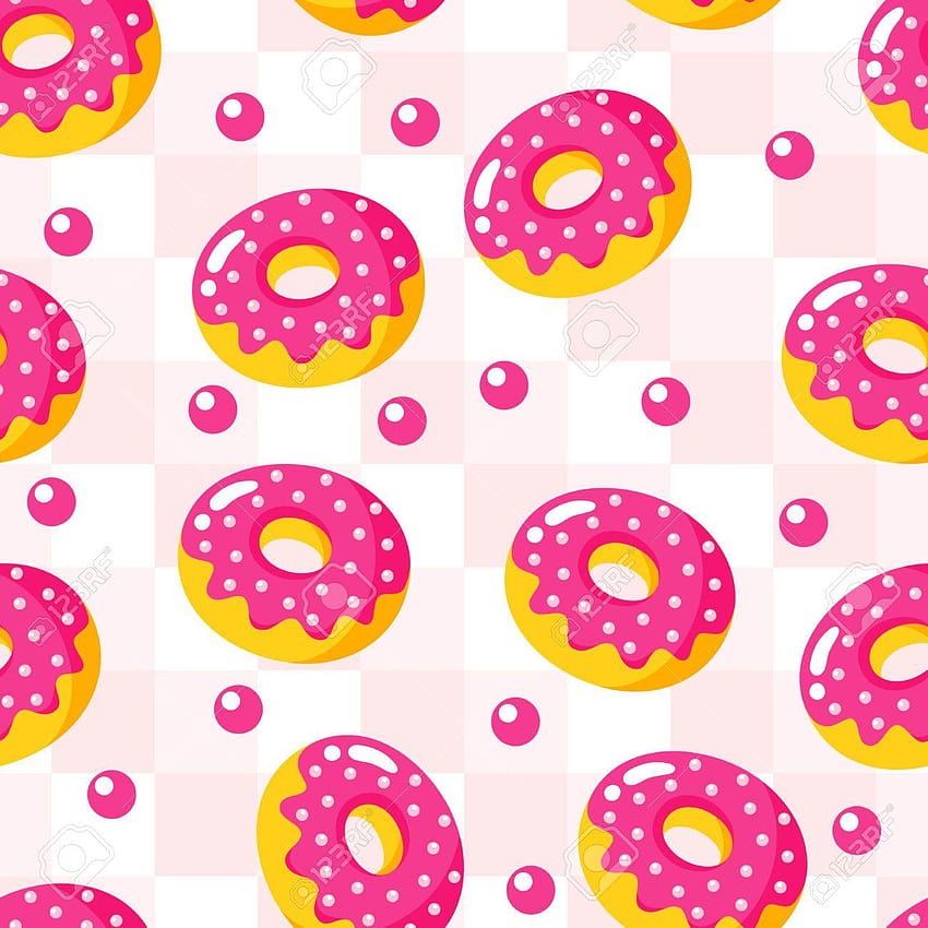 donut sprinkles, doughnut HD phone wallpaper