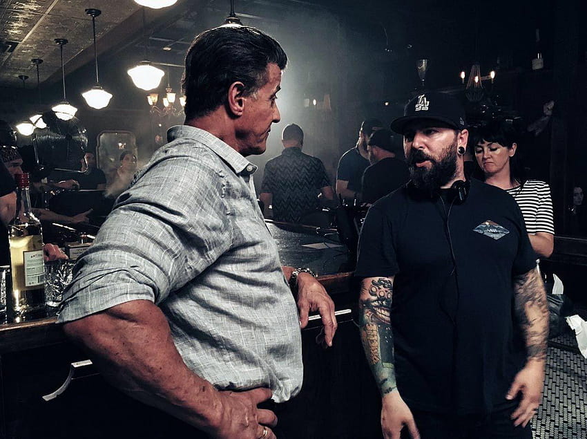 Sylvester Stallone and Steven C. Miller in Escape Plan 2, sylvester stallone 2018 HD wallpaper