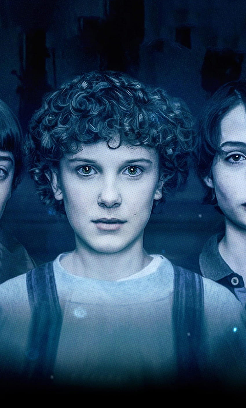 1080p Free Download 1280x2120 Stranger Things Tv Show Cast Fan Art Stranger Things Cast Hd 