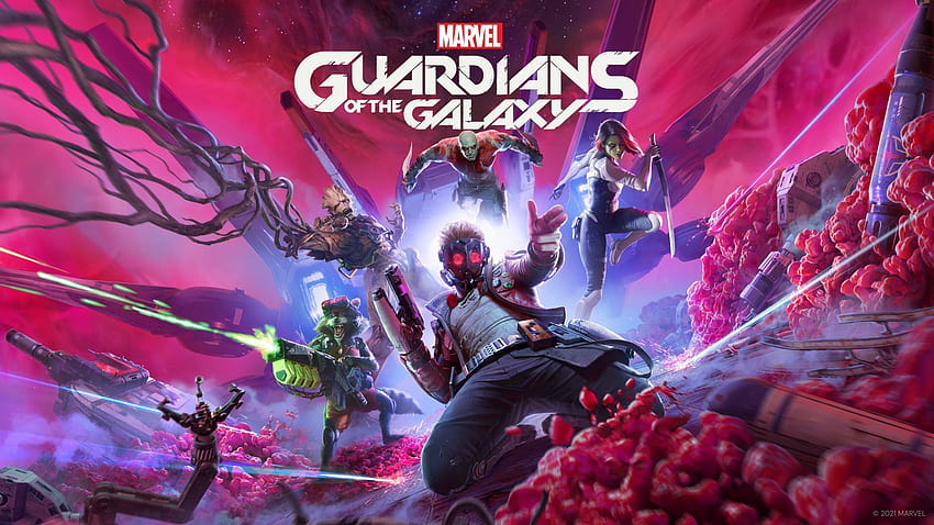1 Marvel's Guardians Of The Galaxy, Marvels Guardians of the Galaxy 2021 HD тапет
