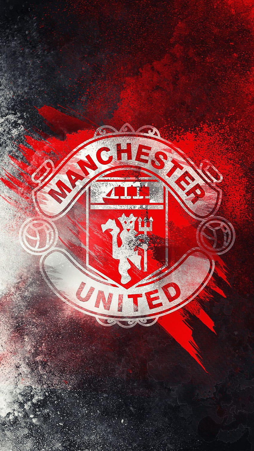 Manchester United, man utd-Logo HD-Handy-Hintergrundbild
