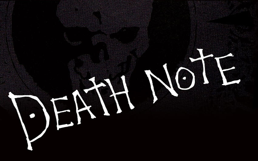 Death Note Logo, anime all logo HD wallpaper