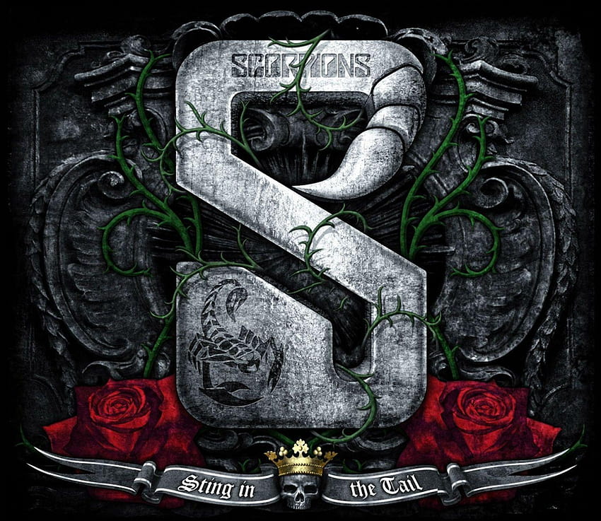 SCORPIONS heavy metal gw, logo della band degli scorpioni Sfondo HD
