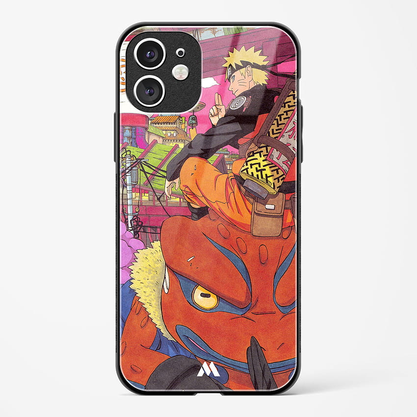 Naruto and Gamakichi Glass Case Phone Cover HD phone wallpaper