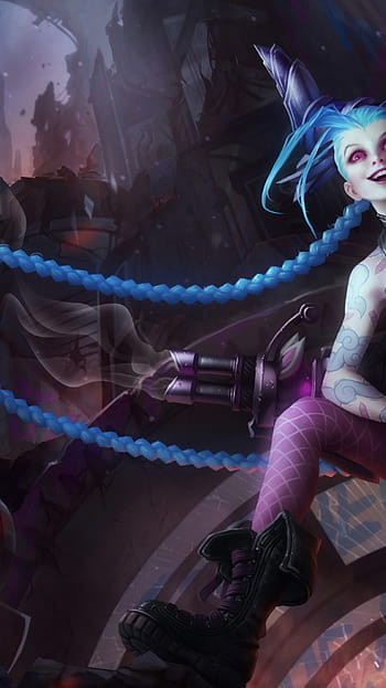 From League of Legends and Arcane, Jinx Brings Her Aura of Anarchy
