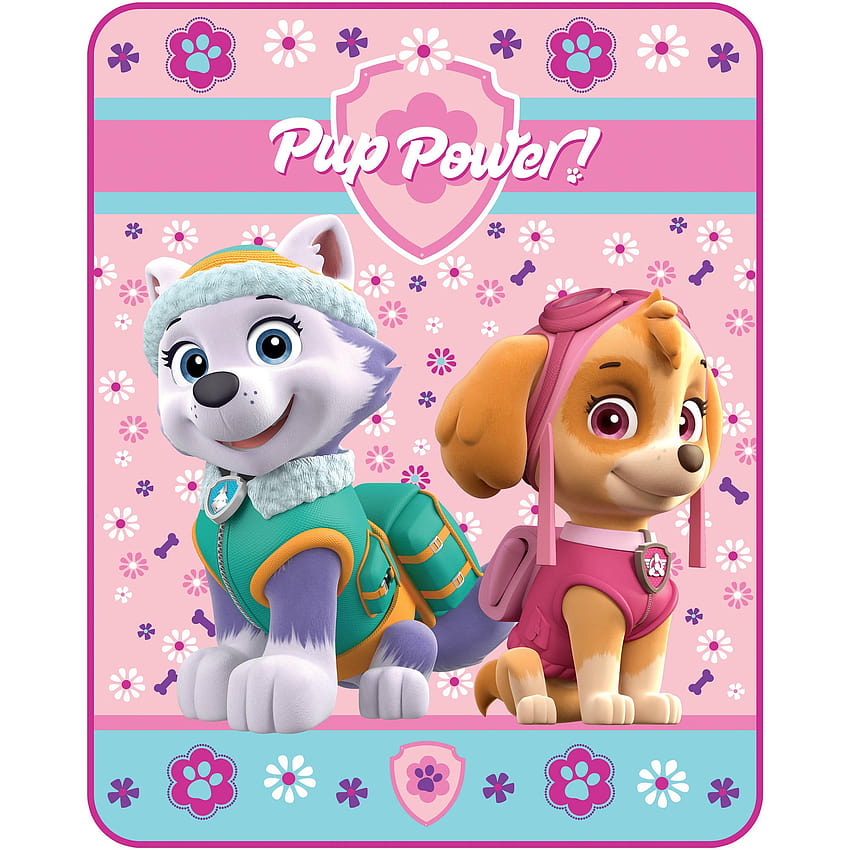 Nickelodeon Paw Patrol Puppy Patch Silk, paw patrol skye HD phone wallpaper