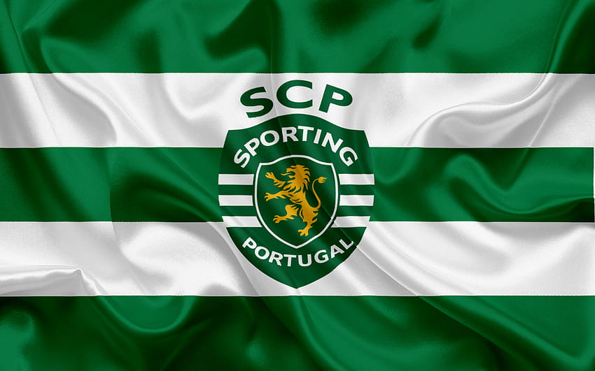 Sporting, football club, Lisbon, Portugal, emblem, Sporting logo, Portuguese football club with resolution 2560x1600. High Quality, sporting cp HD wallpaper