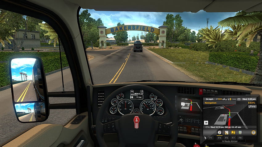 Review: American Truck Simulator, truck driver game HD wallpaper