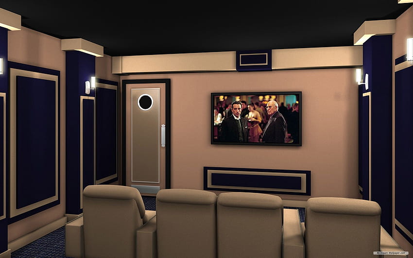 4 Home Theater for, home theatre HD wallpaper